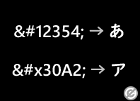 数値文字参照（Numeric Character Reference）の重要性と使い方