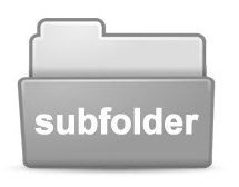 サブフォルダ（Subfolder）