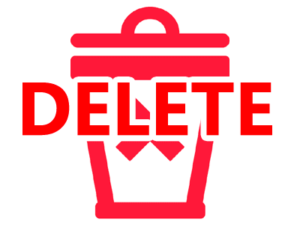 デリート（delete）