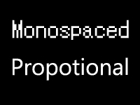 等幅フォント（Monospaced Font）