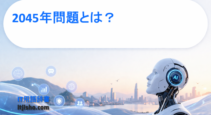 2045年問題とは？