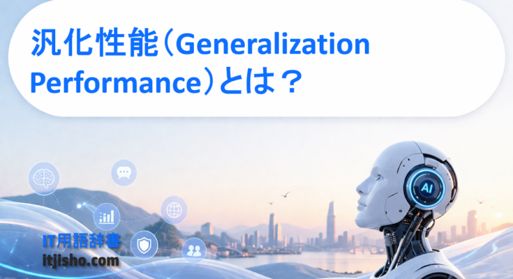 汎化性能（Generalization Performance）とは？