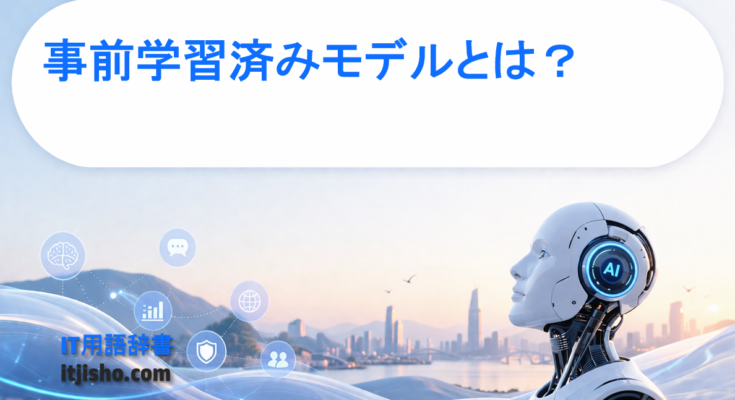 事前学習済みモデルとは？