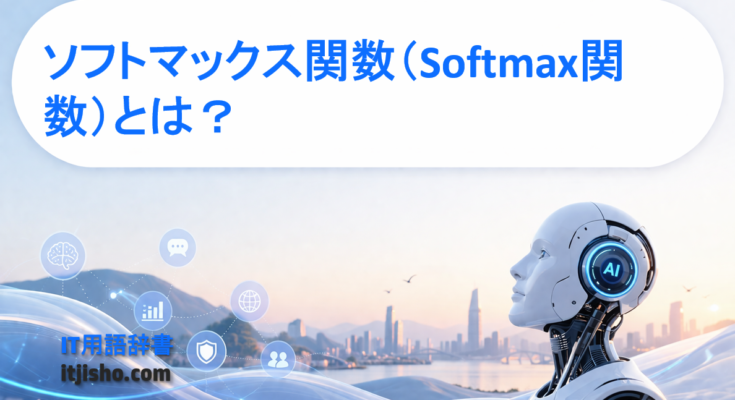 ソフトマックス関数（Softmax関数）とは？