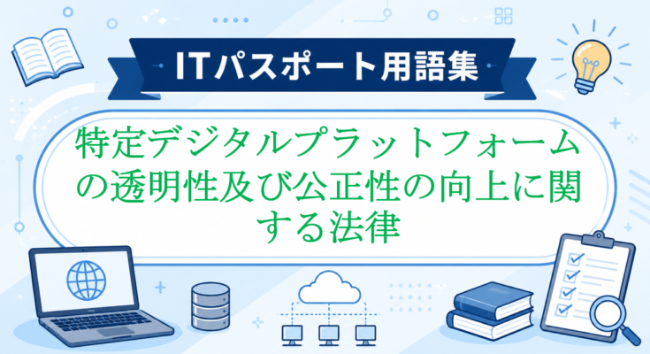 特定デジタルプラットフォームの透明性及び公正性の向上に関する法律