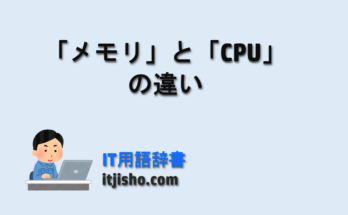 メモリとCPUの違い